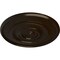 Ekena Millwork Dylar Ceiling Medallion (Fits Canopies up to 6 1/4"), Hand-Painted Bronze, 30"OD x 2 1/4"P CM30DYBZS - alternate 2